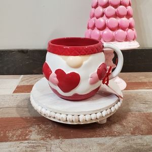 Adorable Gnome Valentines Mug-NWT